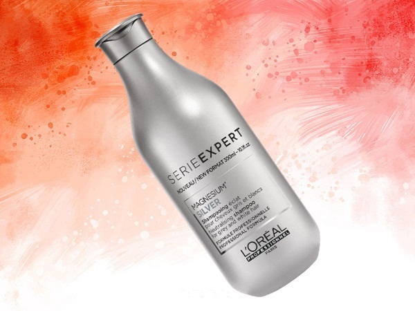 „L'Oreal Serie Expert“ magnio sidabro neutralizuojantis plaukų šampūnas