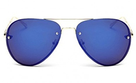 Aviator Style Çerçevesiz Güneş Gözlüğü