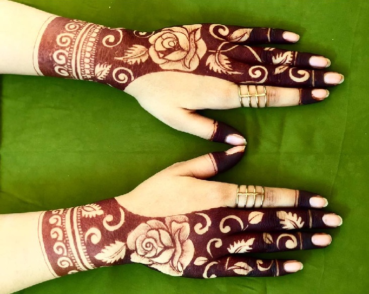 „Khaleeji Mehendi“ dizainas