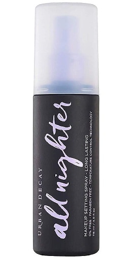 „Urban Decay All Nighter“ ilgalaikio makiažo nustatymo purškiklis