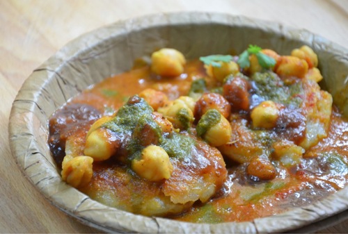 Aloo Tikki su chole