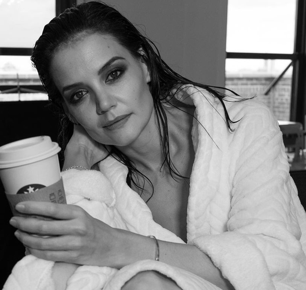 Katie Holmes Islak Saç Modeli