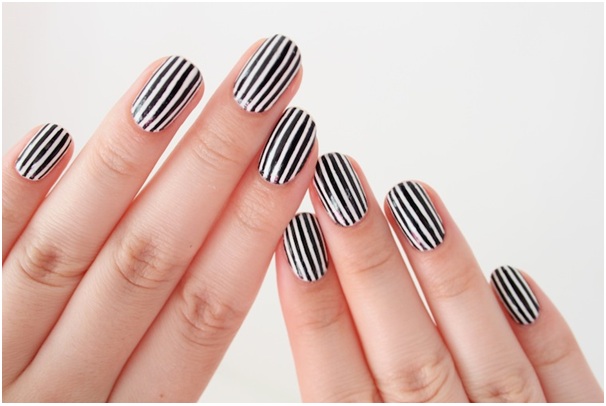 Çizgiler ve Çizgiler Nail Art Eğitimi