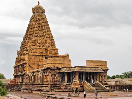 Thanjavur'daki Brihadeeswarar Tapınağı