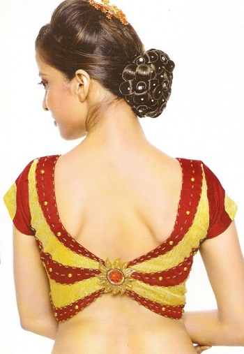Net sarees için tasarım bluzlar14