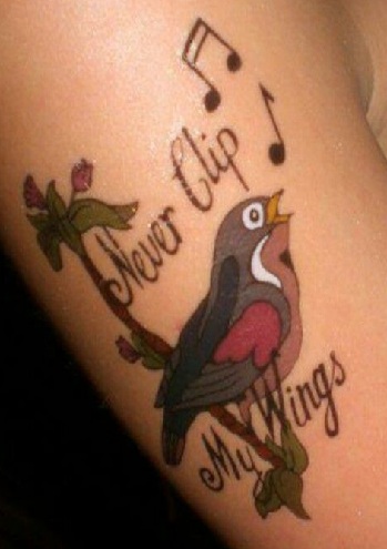 Amy Winehouse tatuiruotė