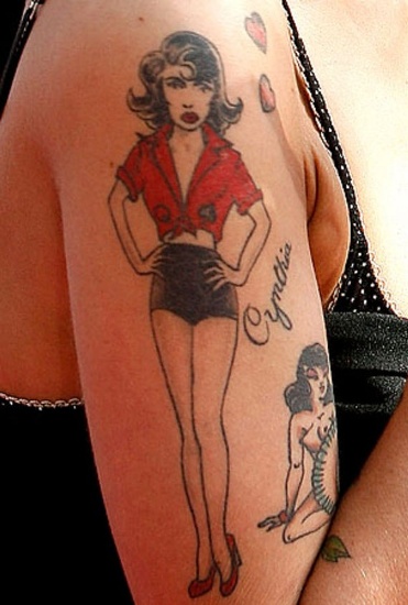 Amy Winehouse tatuiruotės idėja