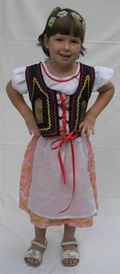 Išgalvotos suknelės kostiumas