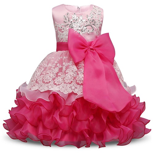 Ruffle suknelė
