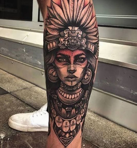 Geriausi actekų tatuiruočių dizainai 6