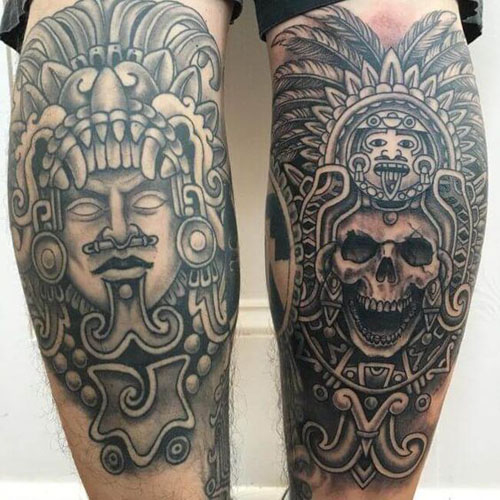Geriausi actekų tatuiruočių dizainai 9