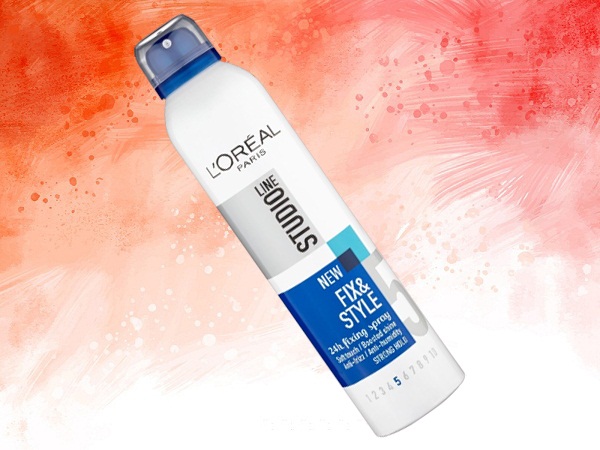 L'oréal Paris Studio Line Fix ir Style Anti Frizz fiksuojantis plaukų lakas