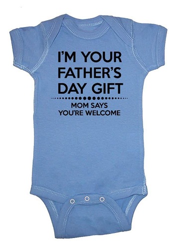 Naujai gimęs Onesie naujam tėčiui