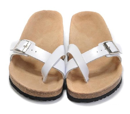 Birkenstock Beyaz Parmak arası Terlik Kadın Sandalet