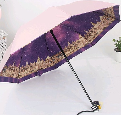 Sulankstomi skėčiai nuo UV spindulių