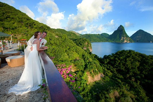 Genç Çiftler İçin Balayı Mekanları-St.Lucia