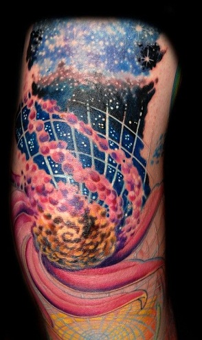 abstraktus tatuiruotės dizainas