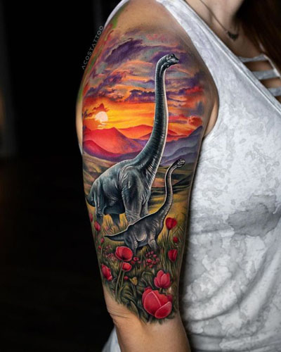 Abstraktūs tatuiruočių modeliai vyrams ir moterims 6