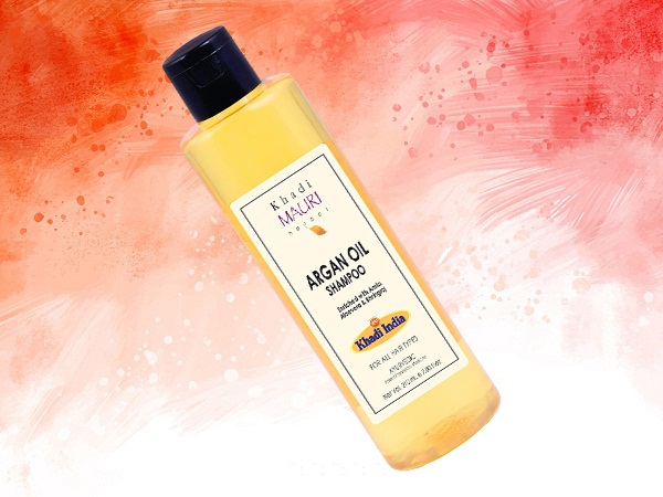 Khadi Mauri žolelių argano aliejaus šampūnas
