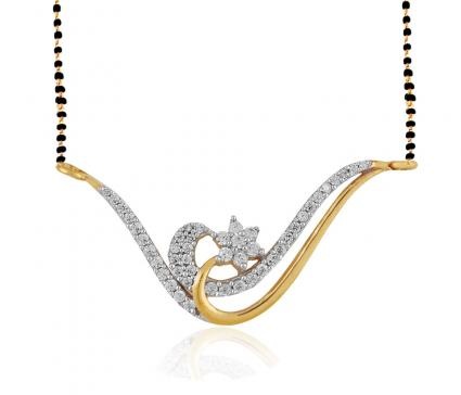 „Nakshatra“ papuošalai „Mangalsutra“ dizainas