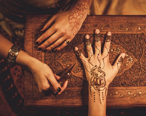 Greiti „Mehendi“ dizainai-paprasti arabiški dizainai