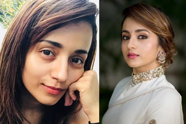 Trisha Krishnan'ın Çılgın Makyajsız Fotoğrafı