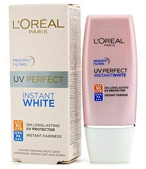 „L'oreal Paris Uv Perfect Instant White Protect“ su SPF 50