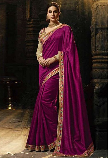 Şifon Georgette Saree