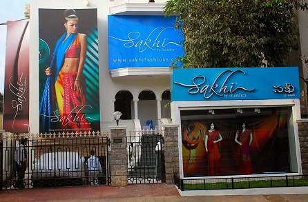 „Sakhi Fashions“ parduotuvės Bangalore