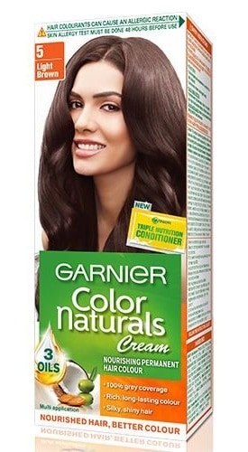 Garnier Color Naturals šviesiai rudas atspalvis