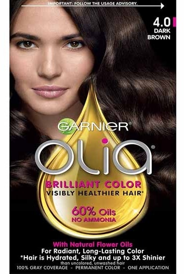 Garnier Olia Yağlı Saç Boyası Koyu Kahverengi
