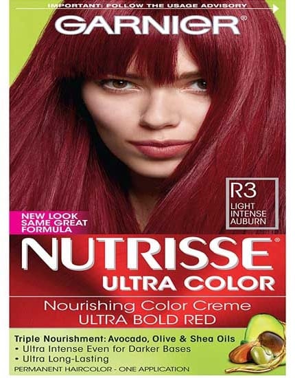 „Garnier Nutrisse“ plaukų spalva „Light Intense Auburn“