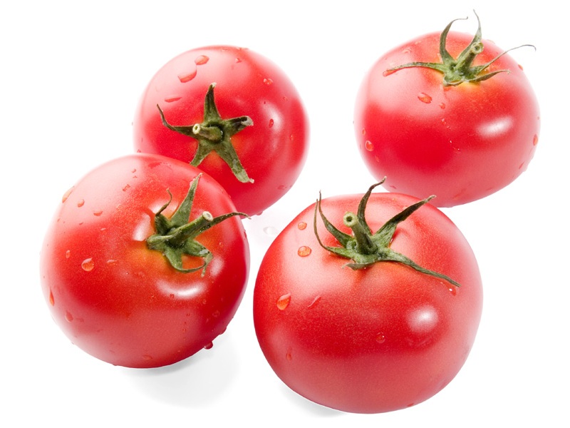 Namų pomidorų veido pakuotės skirtingiems odos tipams