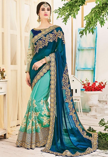Şifon Parti Sarees