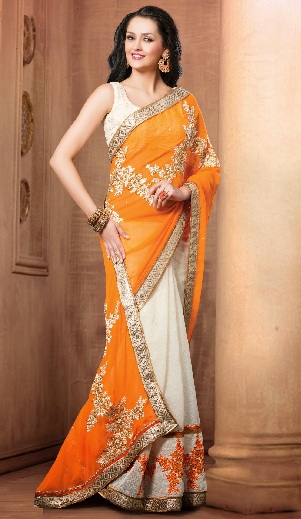 Rajasthani Partisi Sarees Giyiyor