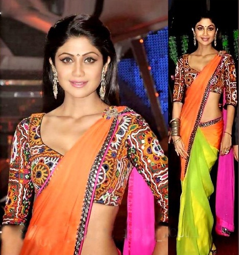 en yeni-tasarımcı-sarees-çok renkli-tasarımcı-saree