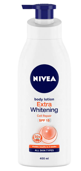 Nivea Vücut Losyonu, Ekstra Beyazlatıcı Hücre Onarıcı Spf 15