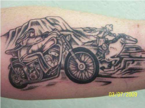 Harley Davidson tatuiruotė 4