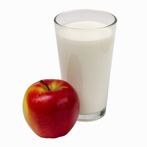 obuolių ir pieno geriausi maisto deriniai sveikatai