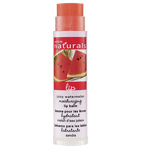 Avon naturals drėkinantis arbūzų lūpų balzamas