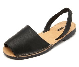 Moteriškos basutės „Sling Back Leather Slide Sandal“