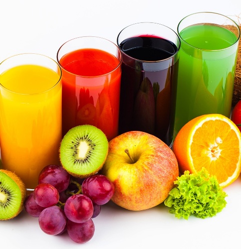 Meyve Suları Şekeri Yüksek Gıdalar