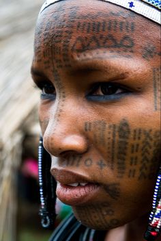 Afrikos genčių tatuiruotės