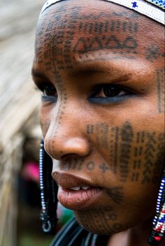 Afrika kabile dövmeleri