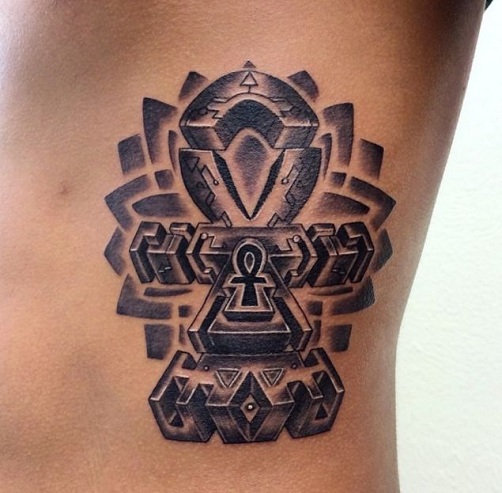 Unikalus „Ankh Tattoo“ dizainas