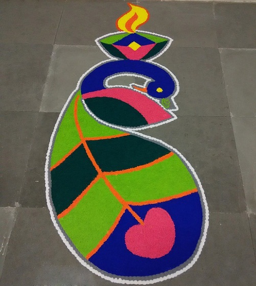 Kat Rangoli Tasarımları 3