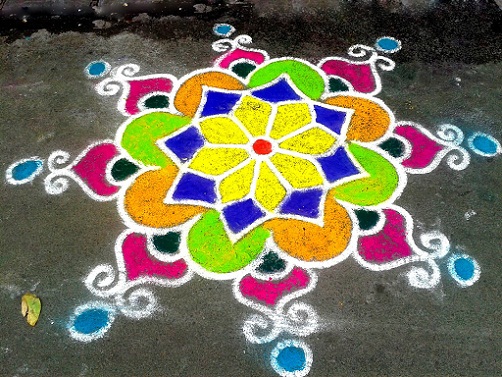 Kat Rangoli Tasarımları 6