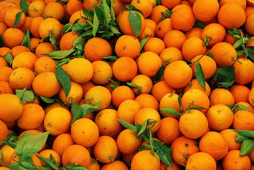 Apelsinų maistas gali sukelti spuogus