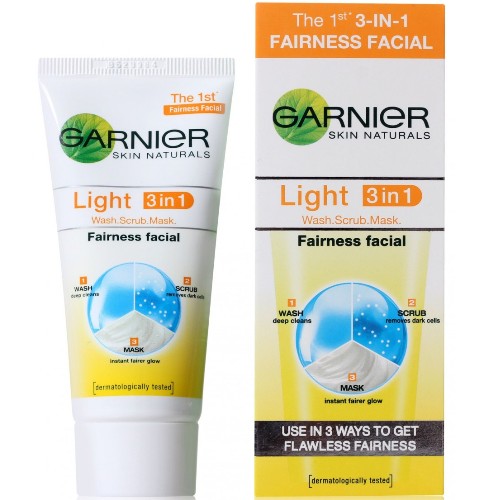 Garnier Light 3'ü 1 Arada Fairness Yüz Bakımı 5