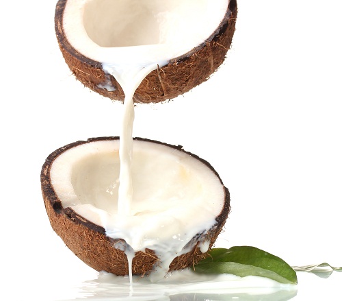 Namų kondicionierius sausiems plaukams - kokosų pienas